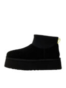 Ugg Australia Classic Mini Dipper Suede Γυναικεία Μποτάκια Μαύρα