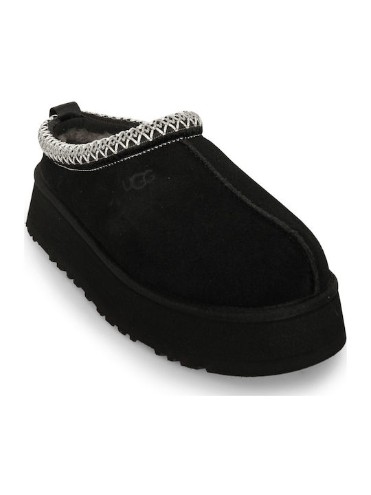 Ugg Australia Tazz II Κλειστές Γυναικείες Παντόφλες Μαύρες - Image 3